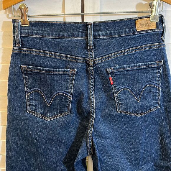 Levi's 512 Jean Size 6 Capri Perfectly Slimming Denim - Picture 5 of 12